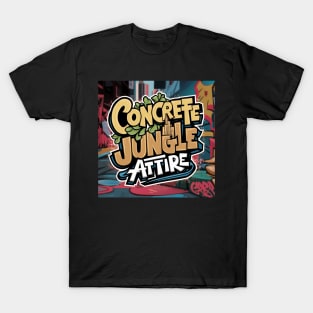 Concrete Jungle Attire Streetware Fashion T-Shirt